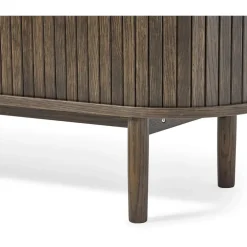 Tv Meubels-Giga Living Tv-Meubel Donker Eikenhout - 180x40x55,6cm - Meta