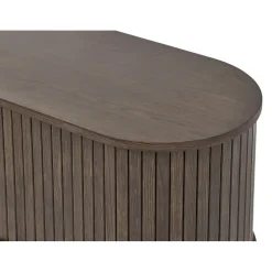 Tv Meubels-Giga Living Tv-Meubel Donker Eikenhout - 180x40x55,6cm - Meta