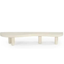 Giga Meubel Tv-Meubel Organisch - Beton Ciré Beige - 200x45x35cm - Siva