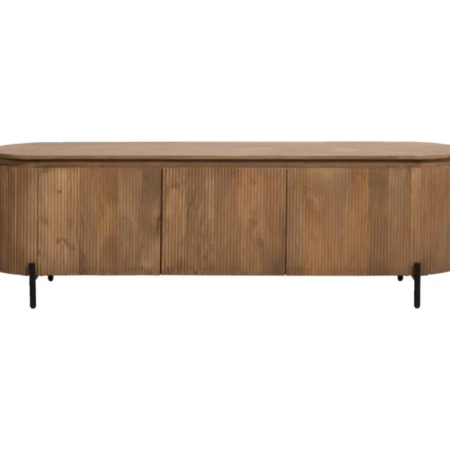 Tv Meubels-Leen Bakker TV-meubel Vito - lichtbruin - 56x180x43 cm