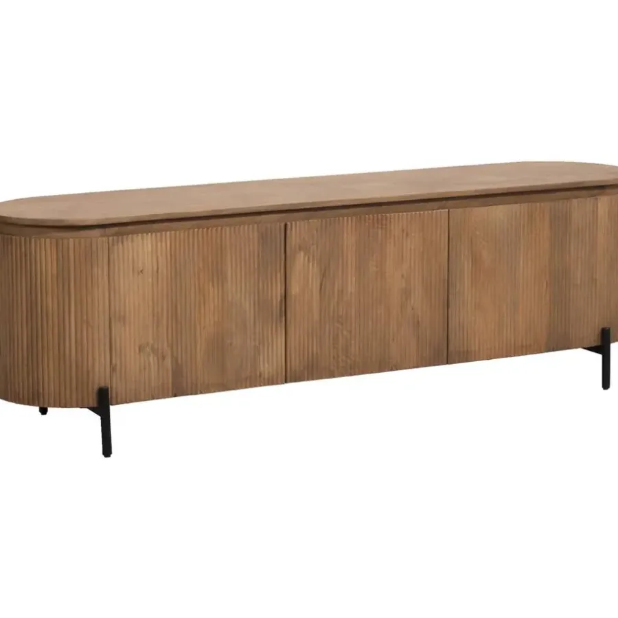 Tv Meubels-Leen Bakker TV-meubel Vito - lichtbruin - 56x180x43 cm