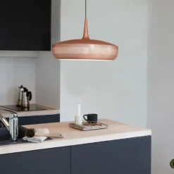 Lampenkappen-Leen Bakker Umage Clava Dine lampenkap brushed copper - Ø 43 cm