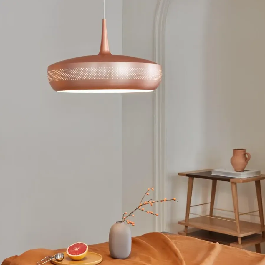 Lampenkappen-Leen Bakker Umage Clava Dine lampenkap brushed copper - Ø 43 cm