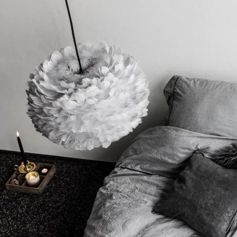 Leen Bakker Umage Eos Medium lampenkap light grey - Ø 45 cm
