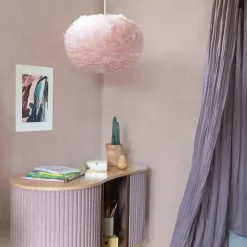 Lampenkappen-Leen Bakker Umage Eos Medium lampenkap light rose - Ø 45 cm