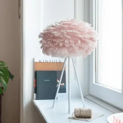 Lampenkappen-Leen Bakker Umage Eos Mini lampenkap light rose - Ø 35 cm