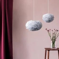 Leen Bakker Umage Eos Mini lampenkap light grey - Ø 35 cm