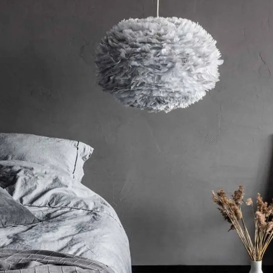 Leen Bakker Umage Eos X-large lampenkap light grey - Ø 75 cm