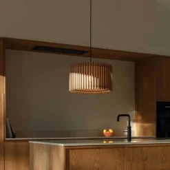 Lampenkappen-Leen Bakker Umage Komorebi Large Lampenkap Natural Oak