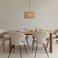 Lampenkappen-Leen Bakker Umage Komorebi Large Lampenkap Natural Oak