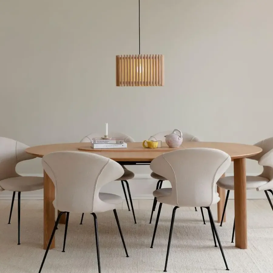 Lampenkappen-Leen Bakker Umage Komorebi Large Lampenkap Natural Oak