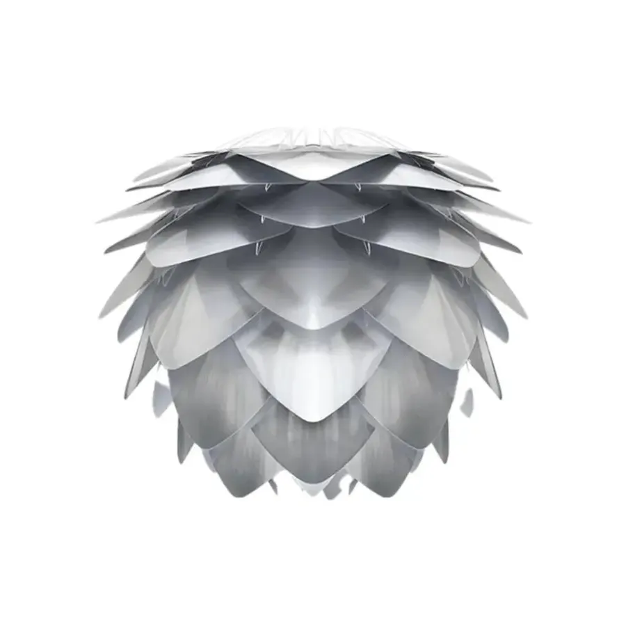 Leen Bakker Umage Silvia Medium lampenkap brushed steel - Ø 50 cm