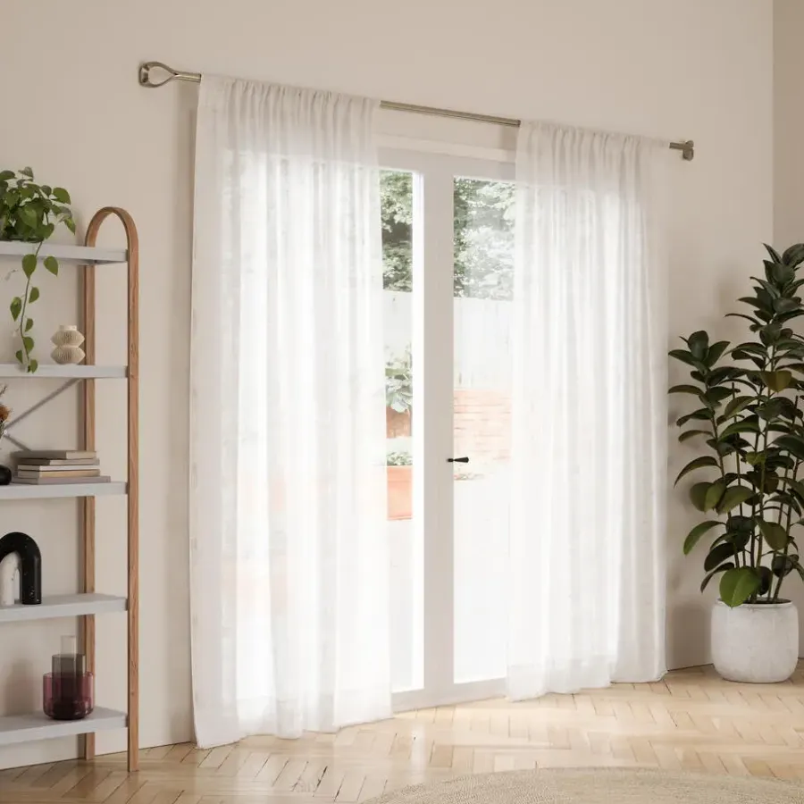 Gordijnroedes-Umbra Loop 2,5 cm Gordijnroede, 93-304 cm