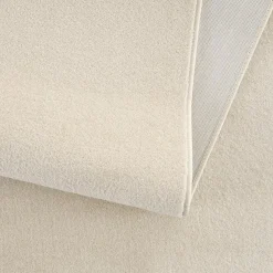 Vloerkleden|Laagpolige Vloerkleden-Muratap Uni Effen Laagpolig Vloerkleed Modern Creme - 200x290 CM