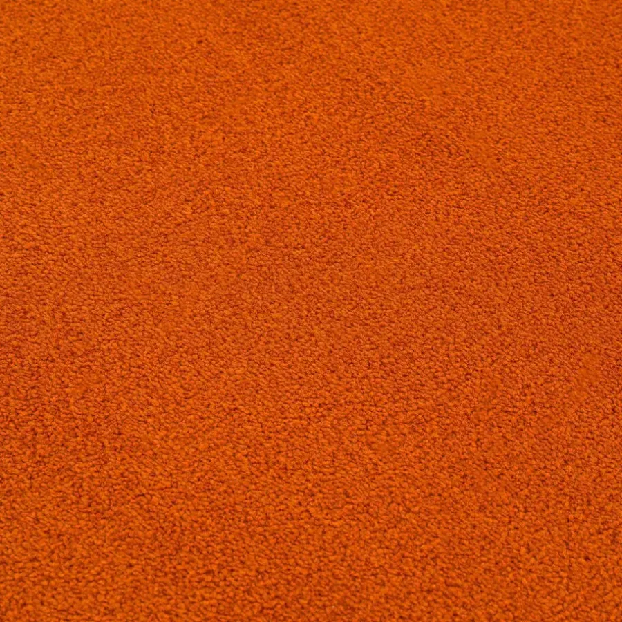 Laagpolige Vloerkleden-Muratap Uni Effen Laagpolig Vloerkleed Modern Oranje - 200x290 CM