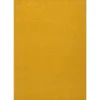 Laagpolige Vloerkleden-Muratap Uni Effen Laagpolig Vloerkleed Modern Geel - 120x170 CM
