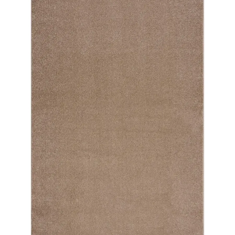 Laagpolige Vloerkleden-Muratap Uni Effen Laagpolig Vloerkleed Modern Beige - 200x290 CM