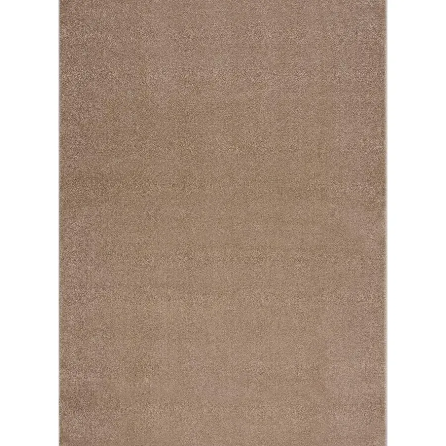 Laagpolige Vloerkleden-Muratap Uni Effen Laagpolig Vloerkleed Modern Beige - 200x290 CM