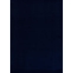 Muratap Uni Effen Laagpolig Vloerkleed Modern Donker Blauw Navy - 140x200 CM