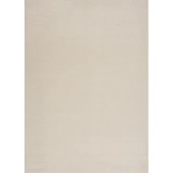 Muratap Uni Effen Laagpolig Vloerkleed Modern Creme - 140x200 CM