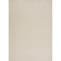 Muratap Uni Effen Laagpolig Vloerkleed Modern Creme - 140x200 CM