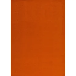 Muratap Uni Effen Laagpolig Vloerkleed Modern Oranje - 160x230 CM