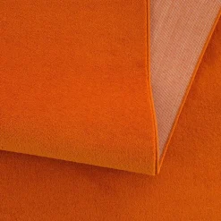 Muratap Uni Effen Laagpolig Vloerkleed Modern Oranje - 160x230 CM