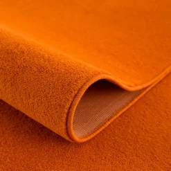 Muratap Uni Effen Laagpolig Vloerkleed Modern Oranje - 160x230 CM