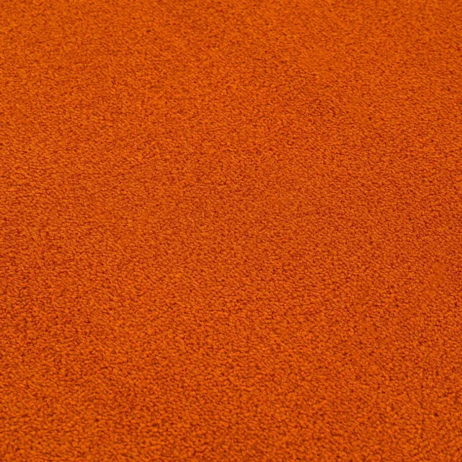 Muratap Uni Effen Laagpolig Vloerkleed Modern Oranje - 160x230 CM