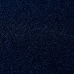 Muratap Uni Rond Effen Laagpolig Vloerkleed Modern Donker Blauw Navy - 120 CM ROND