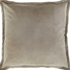 Sierkussens-Unique Living - Kussen Basics - 50x50cm - steen