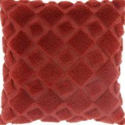 Sierkussens-Unique Living - Kussen Fraser - 45x45cm - Rood