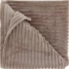 Unique Living - Plaid Dez Taupe - 150x200cm