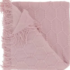 Unique Living - Plaid Fee - 127x152cm - Old Pink