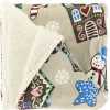 Unique Living - Plaid Snowy - 130x160cm - Mulitkleur