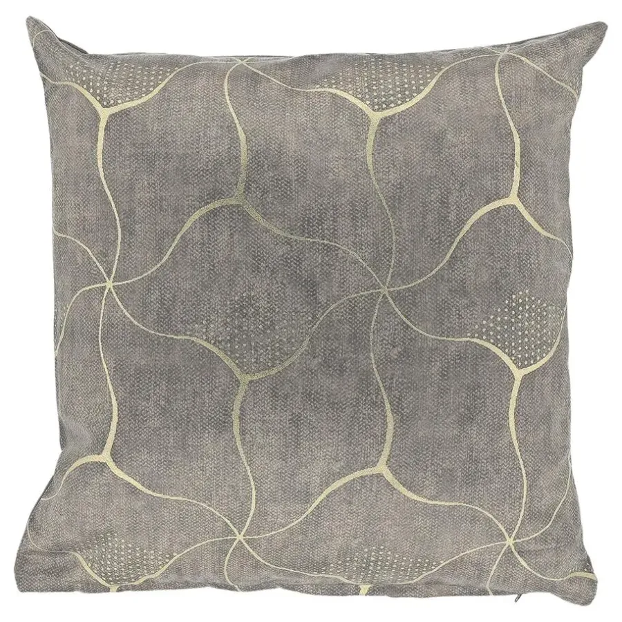 Sierkussens-Unique Living - Sierkussen Celina 45x45cm - Chateau Grey