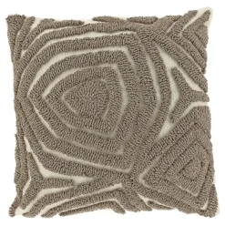 Sierkussens-Unique Living - Sierkussen Corfu 45x45cm - Taupe