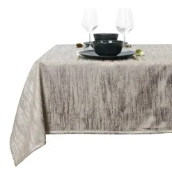 Tafelkleden-Unique Living - Tafelkleed Neomi 145x250cm - Taupe