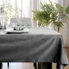 Tafellopers-Unique Living - Tafelkleed Velours - 145x250cm - Chateau Grey