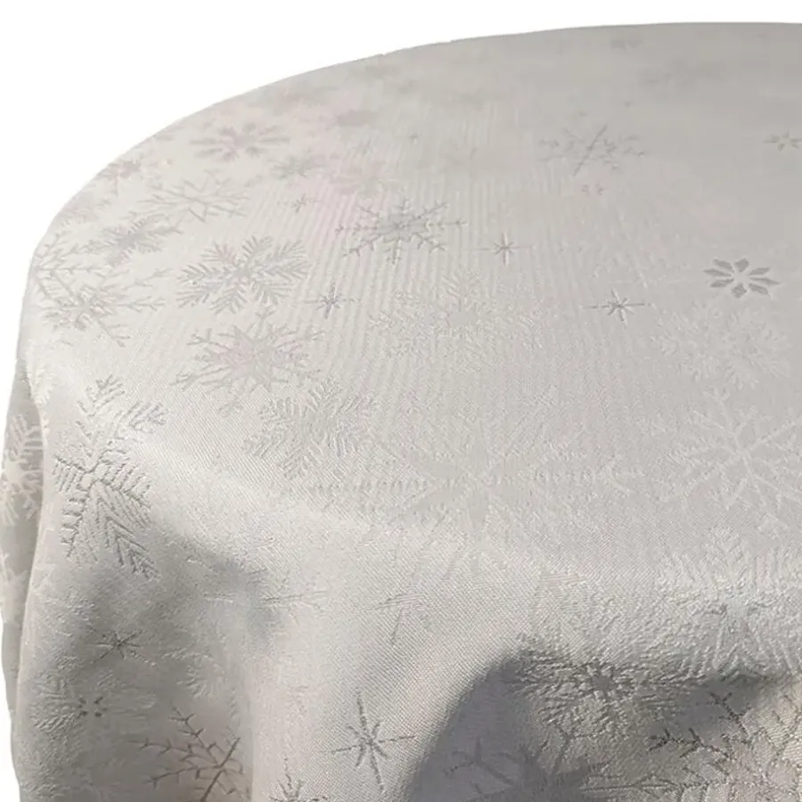 Unique Living - Tafelkleed Crystal - 160cm - Zilver