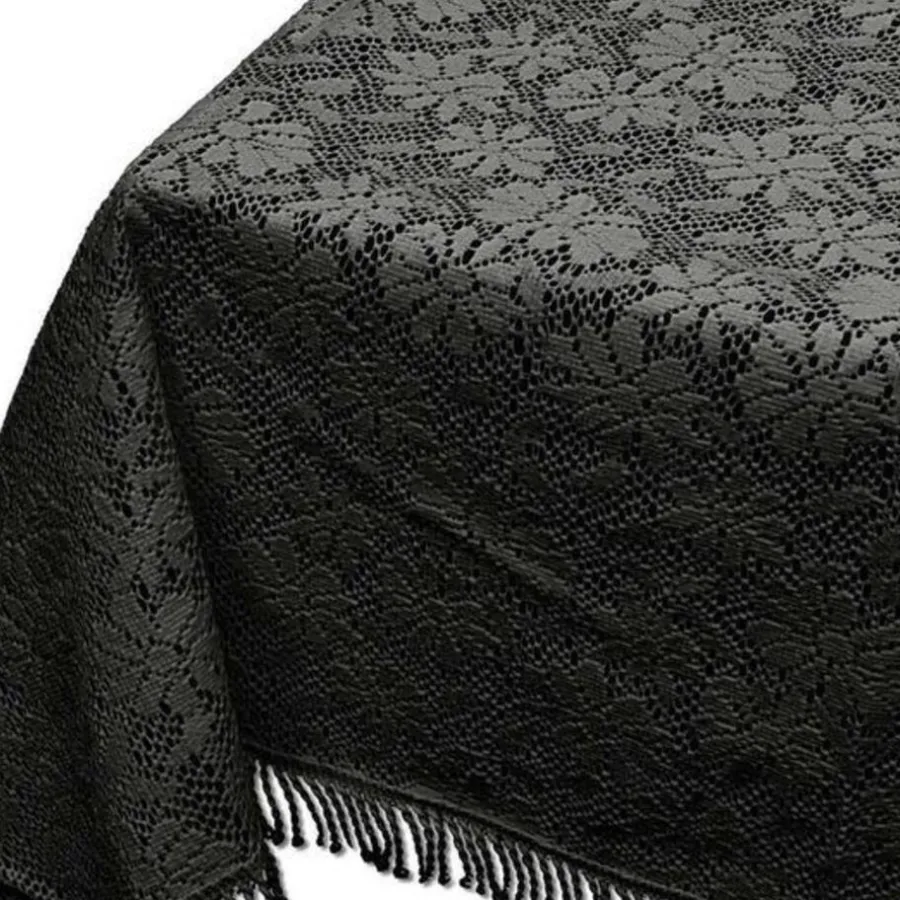 Unique Living Tafelkleed Foam 160 Rond Donkergrijs