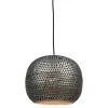 Urban Interiors Hanglamp Spike bol - Ø 27 cm - Zink