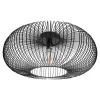 Urban Interiors Meya plafondlamp XL – Metaal – Zwart – Ø50