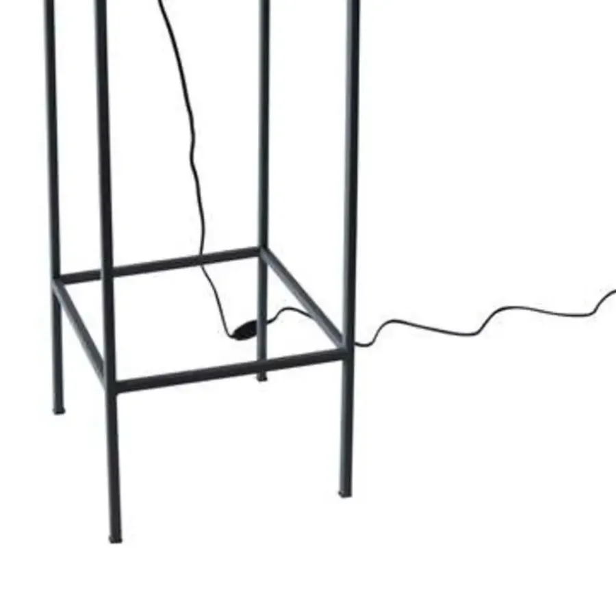 Staande Lampen-Urban Interiors Vloerlamp Frame - H 120 cm - B 30 cm - zwart