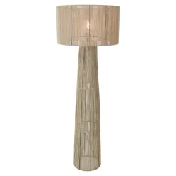 Staande Lampen-Urban Interiors Vloerlamp Diro 135cm Jute