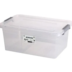 Opbergboxen-Urban Living Opberg box - 8,5L - 35 x 23 x 15cm - deksel en clips
