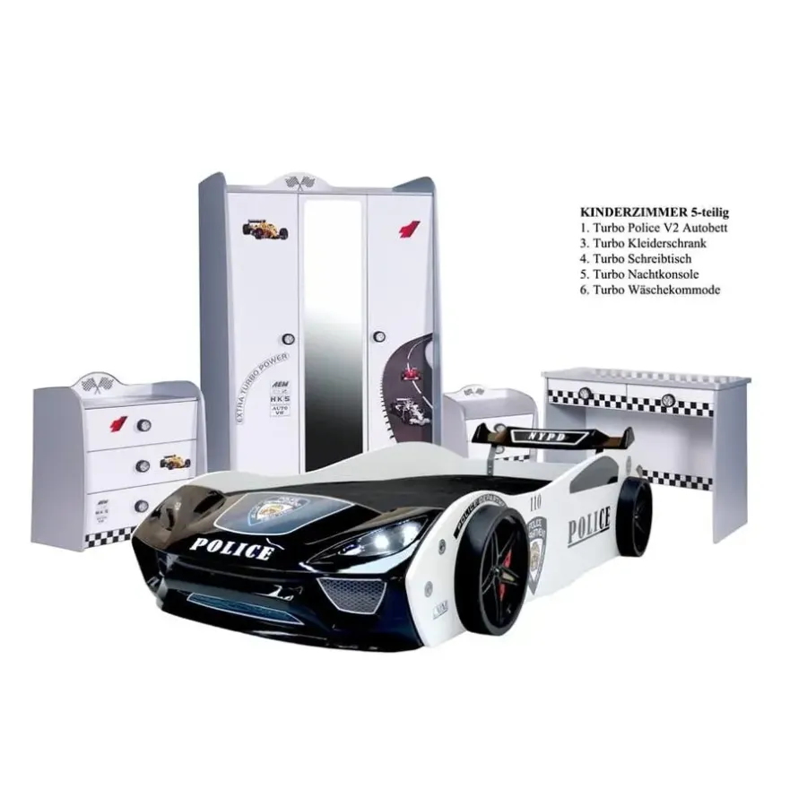 Ladekasten|Ladekasten-Leen Bakker V Power ladekast commode auto Wit