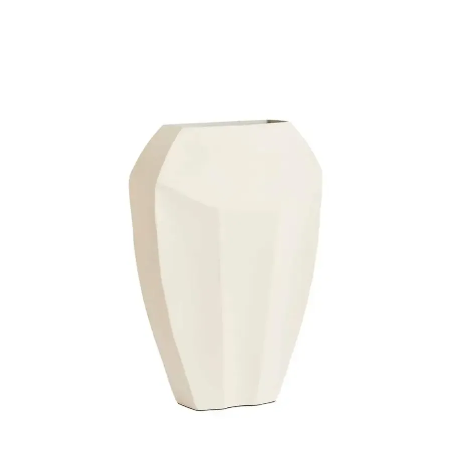 Light & Living Vaas Cordoba - Wit - 30x13x45cm