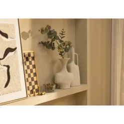 Vazen-Leen Bakker Vaas Dust - off-white - keramiek - 30x24x9 cm