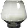 Leen Bakker Vaas Felice - zwart - 31xØ29 cm